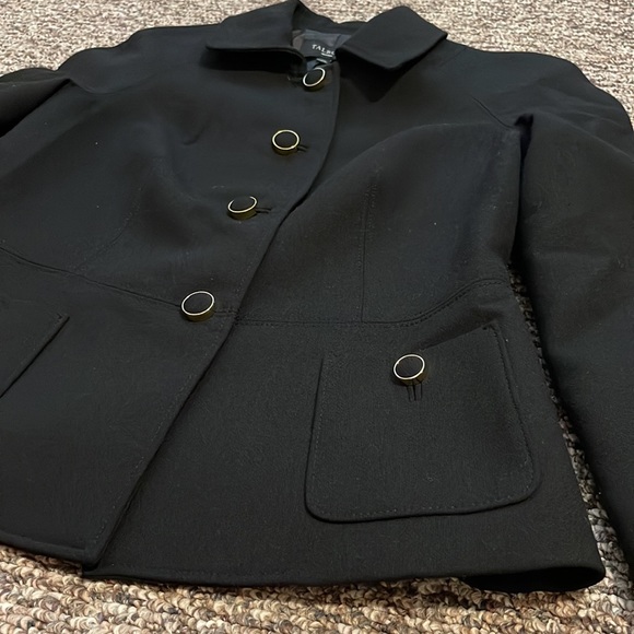Talbots Petites woman black dressy blazer - Picture 6 of 10